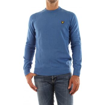 Textil Homem camisolas T-shirts e Pólos KN821V CREW NECK-W584 SPRING BLUE Azul