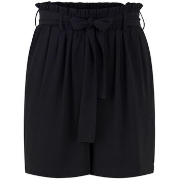 Textil Mulher Shorts / Bermudas Pieces 17103514 VERT-BLACK Preto