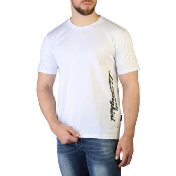 Textil Homem T-Shirt mangas curtas Lamborghini - b3xvb7b5 Branco