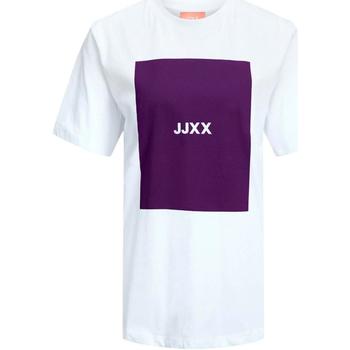 Textil Mulher T-Shirt mangas curtas Jjxx  Branco