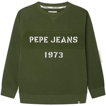 Textil Rapaz Sweats Pepe JEANS logo-print  Verde