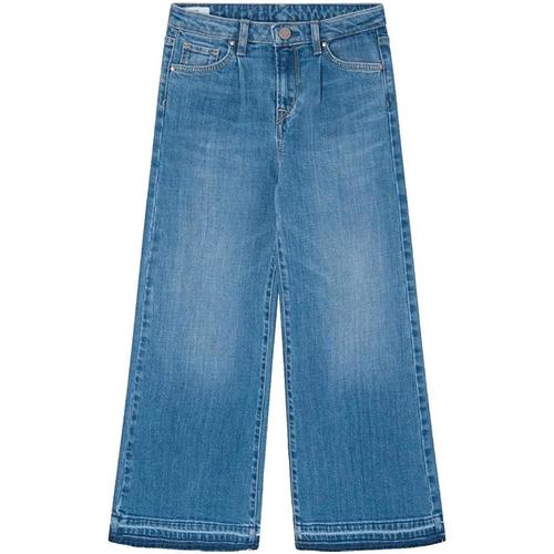 Textil Rapariga Mari straight leg jeans Pepe jeans  Azul