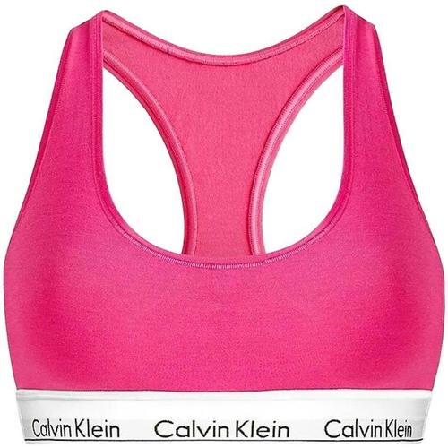 Textil Mulher Tops e soutiens de desporto Calvin Klein Jeans  Rosa