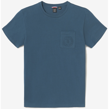 Textil Homem T-shirts e Pólos G-Star T-shirt met folielogo T-shirt PAIA Azul