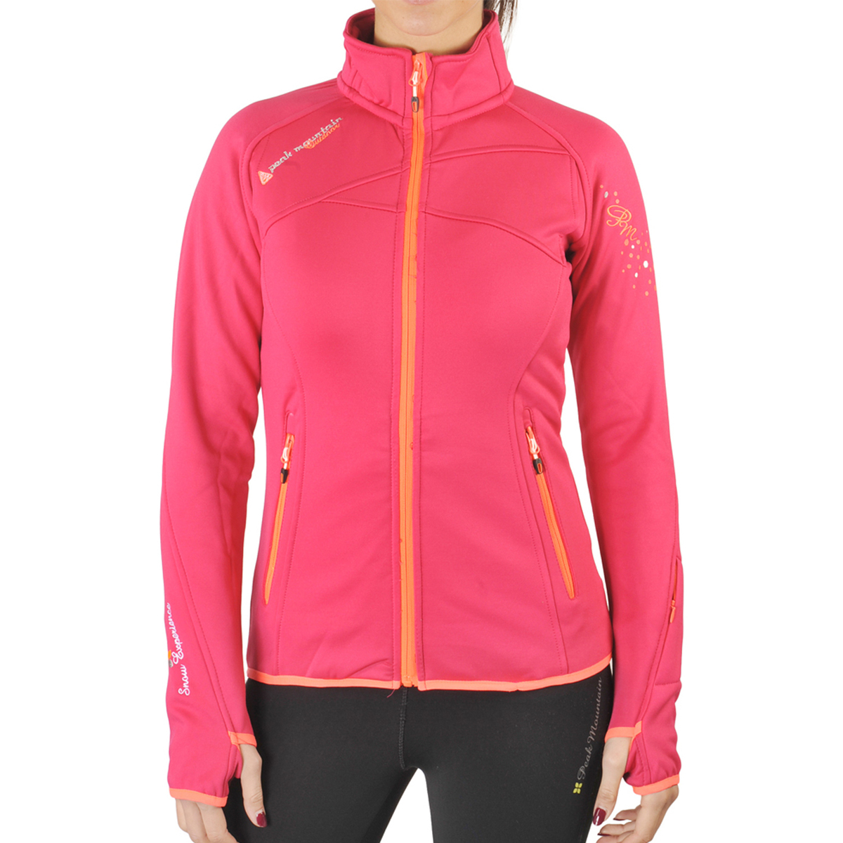 Textil Mulher Casaco polar Peak Mountain Blouson polarshell femme ACLIMATE Rosa