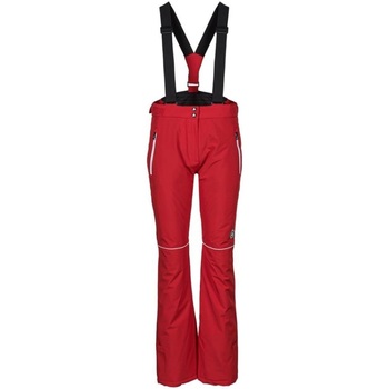 Textil Mulher Calças Peak Mountain Pantalon de ski femme ACLUSAZ Vermelho