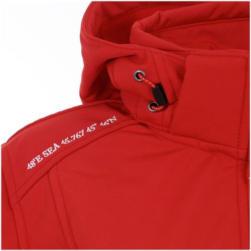 Vent Du Cap Blouson softshell femme AMIRAL Vermelho