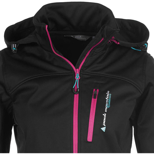 Peak Mountain Blouson softshell femme ANNE Preto