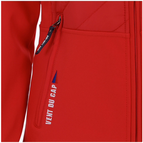 Vent Du Cap Blouson softshell femme APVER Vermelho