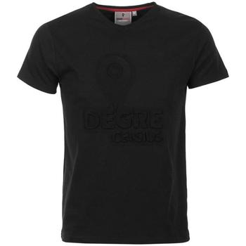Textil Homem T-Shirt mangas curtas Degré Celsius T-shirt manches courtes homme CABOS Preto