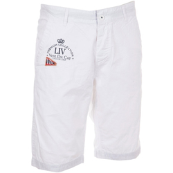 Textil Homem Shorts / Bermudas Vent Du Cap UnTrucker Bermuda homme CANARY Branco