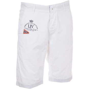Textil Homem Shorts / Bermudas Vent Du Cap Bermuda homme CANARY Branco