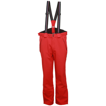 Textil Homem Calças Peak Mountain Pantalon de ski homme CAPELLO Vermelho