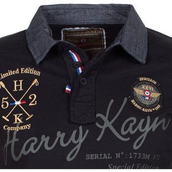 Harry Kayn Polo manches longues homme CAZBA Preto