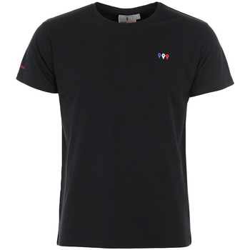 Textil Homem T-Shirt mangas curtas Degré Celsius T-shirt manches courtes homme CERGIO Preto