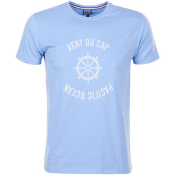 Textil Homem T-Shirt mangas curtas Vent Du Cap UnTrucker T-shirt manches courtes homme CHERYL Azul