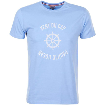 Textil Homem T-Shirt mangas curtas Vent Du Cap T-shirt manches courtes homme CHERYL Azul