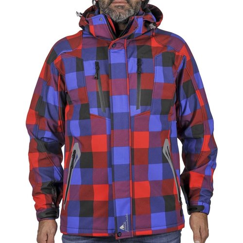 Textil Homem Jaquetas Peak Mountain Blouson de ski homme CINA Vermelho