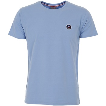 Textil Homem Mesas de jantar Peak Mountain T-shirt manches courtes homme CODA Azul