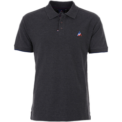 French Connection Seersucker Jersey Polo Top