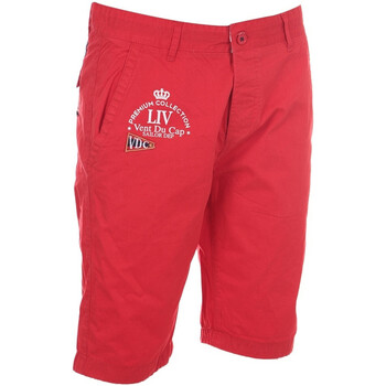 Textil Rapaz Shorts / Bermudas Vent Du Bucket CAP Bermuda garçon ECANARY Vermelho