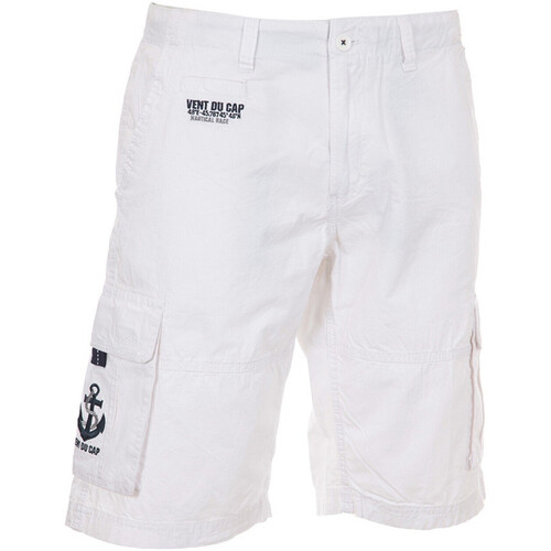 Textil Rapaz Shorts / Bermudas Vent Du Cap k60k609806 Bermuda garçon ECEBAY Branco