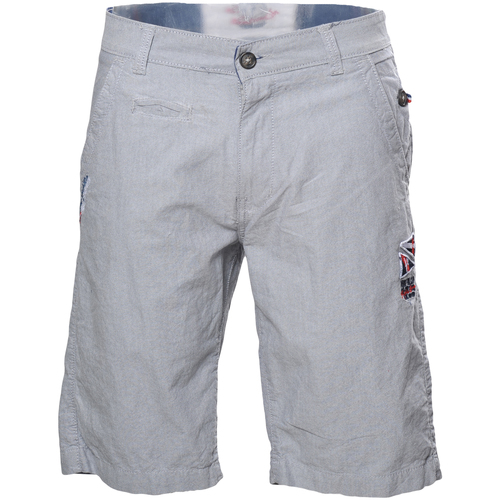 Textil Rapaz Shorts / Bermudas Vent Du Cap cotton Bermuda garçon ECEBRUN Cinza