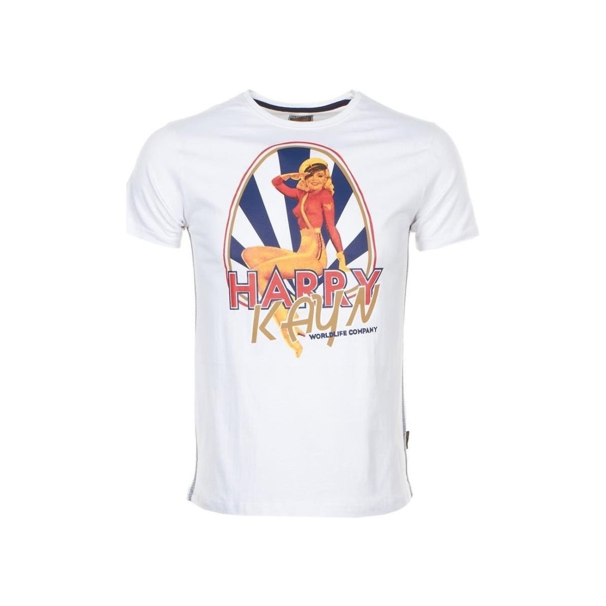 Textil Rapaz T-Shirt mangas curtas Harry Kayn T-shirt manches courtes garçon ECELINUP Branco