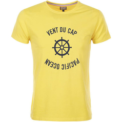 Textil Rapaz T-Shirt mangas curtas Vent Du Cap UnTrucker T-shirt manches courtes garçon ECHERYL Amarelo