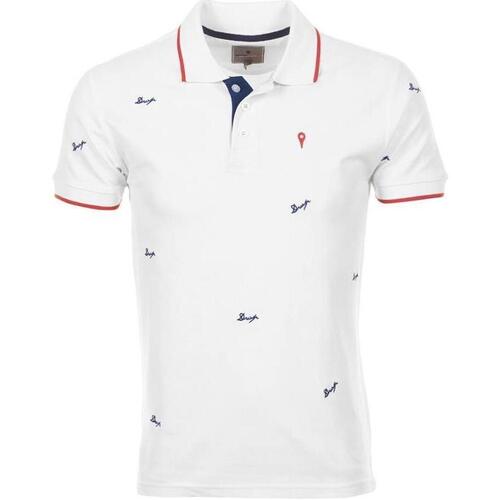 Camisa Polo Tommy Hilfiger Reta Logo Branca  Design de camisa polo, Camisa  polo tommy, Camisa polo