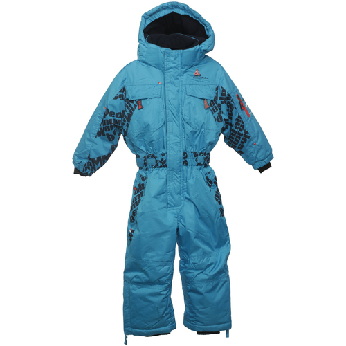 Textil Rapaz Macacões/ Jardineiras Peak Mountain Combinaison de ski garçon ECORA Azul