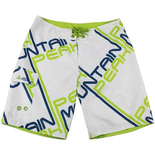 Textil Rapaz Fatos e shorts de banho Peak Mountain Bermuda de bain garçon ECOUMEA Branco