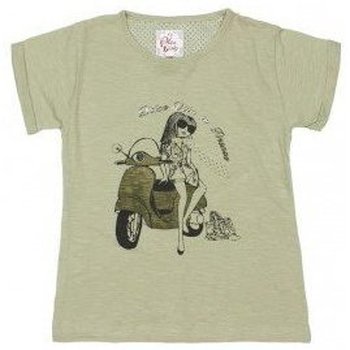 Textil Rapariga T-Shirt mangas curtas Miss Girly T-shirt manches courtes fille FADESPOLI Bege