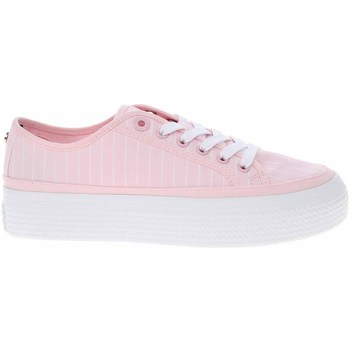 Sapatos Mulher Sapatilhas Tommy Hilfiger FW0FW06530TPD Rosa