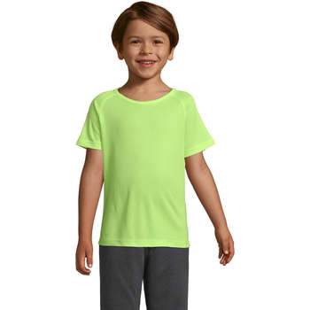 Textil Criança Gravatas e acessórios Sols Camiseta niño manga corta Amarelo