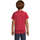 Textil Criança T-Shirt mangas curtas Sols Camiseta niño manga corta Vermelho