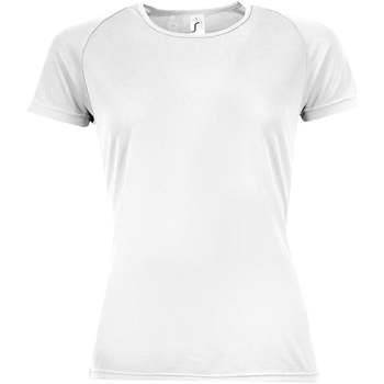 Textil Mulher Ballin Est. 2013 Sols Camiseta mujer manga corta Branco