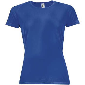 Sols Camiseta mujer manga corta Azul