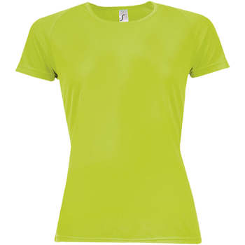 Textil Mulher T-Shirt mangas curtas Sols Camiseta mujer manga corta Verde