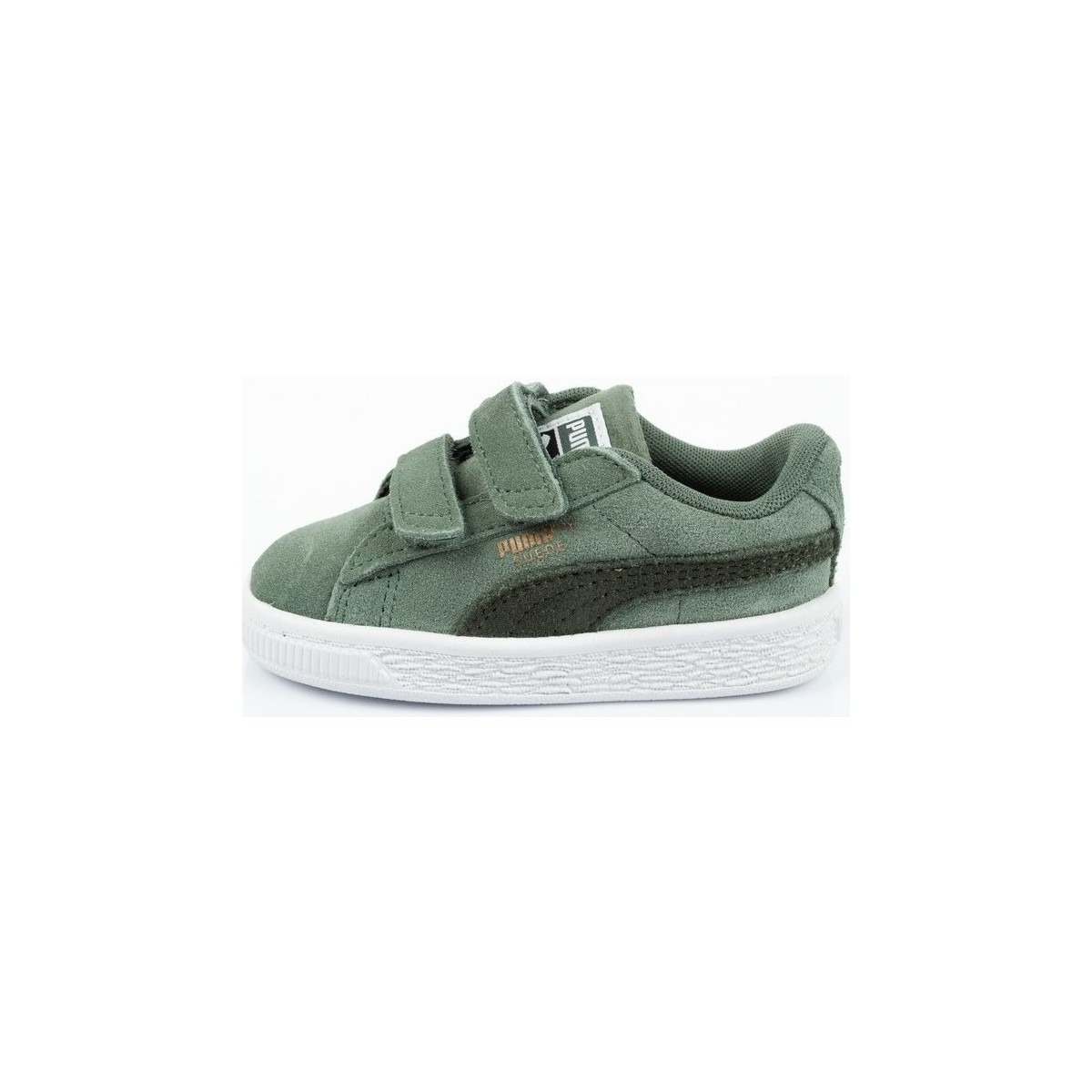 Sapatos Criança Sapatilhas Puma Suede Classics Verde