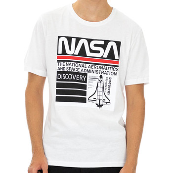Textil Homem T-Shirt mangas curtas Nasa  Branco