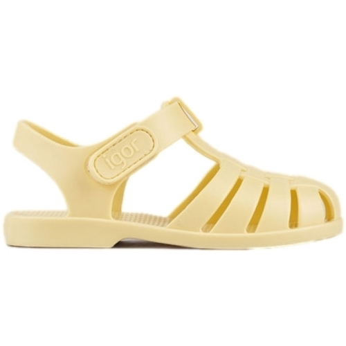 Sapatos Criança Sandálias IGOR Nae Vegan Shoes - Vanilla Amarelo
