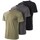 Textil Homem T-Shirt mangas curtas Magnum Basic Cinzento, Preto, Verde