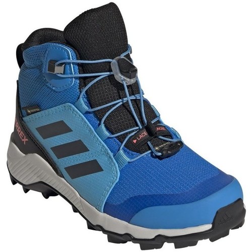 Sapatos Criança Sapatos de caminhada Crystal adidas Originals Terrex Mid Gtx K Azul