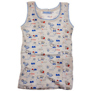 Textil Criança moon backprint t-shirt Chicco Infant Tank Top Branco