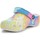 Sapatos Criança Sandálias Crocs Classic Tie Dye Graphic Kids Clog 206995-94S Multicolor