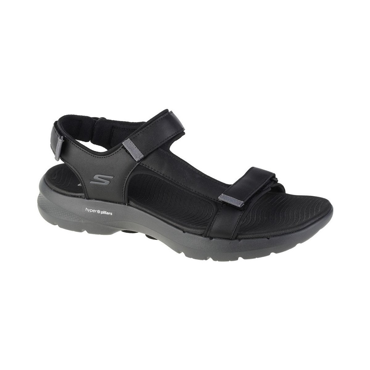 Sapatos Homem Sandálias Skechers GO Walk 6 Preto