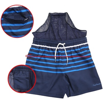 Pierre Cardin Swim Short Stripe Azul