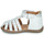 Sapatos Rapariga Sandálias GBB JINETTE Branco