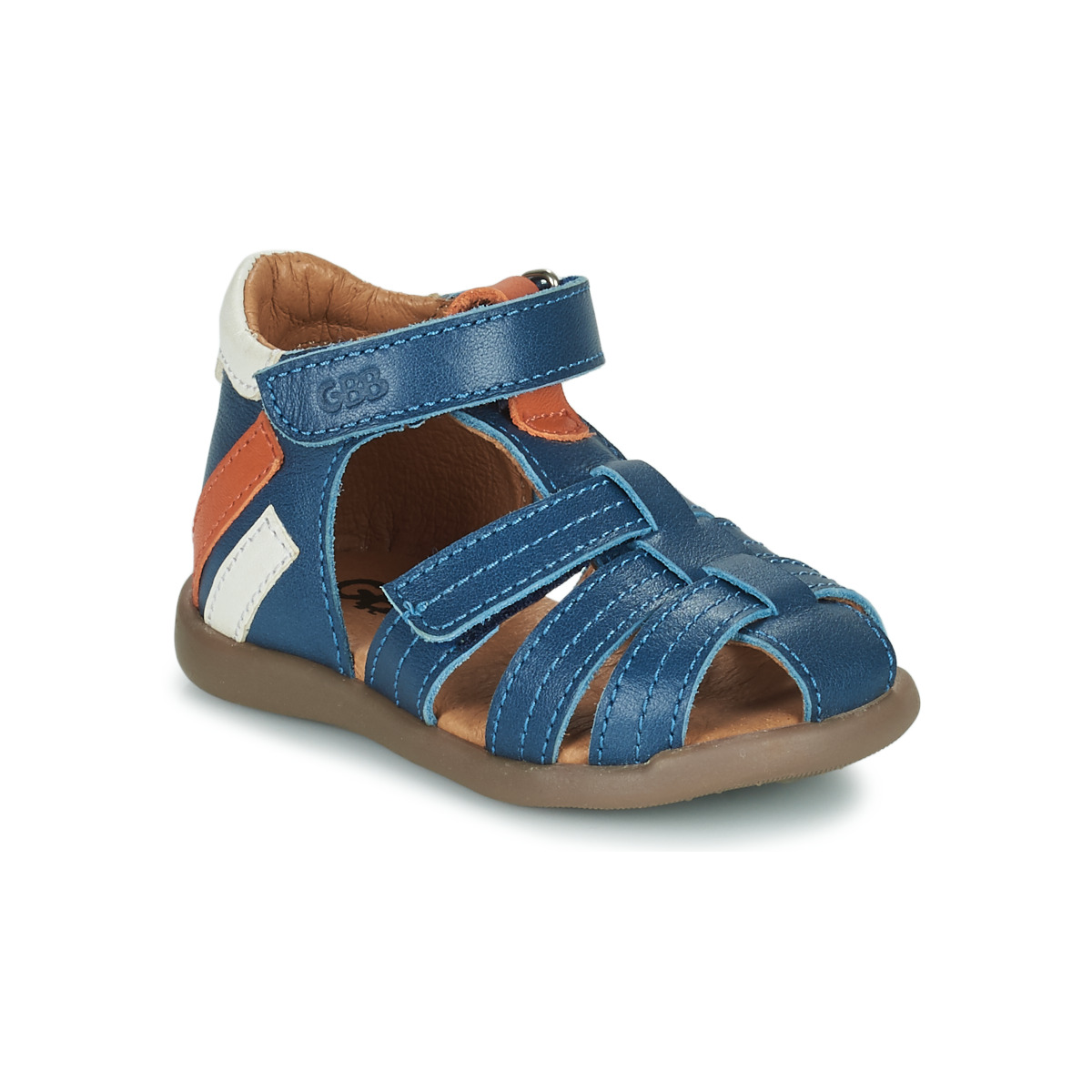 Sapatos Rapaz Sandálias GBB ALEXO Azul